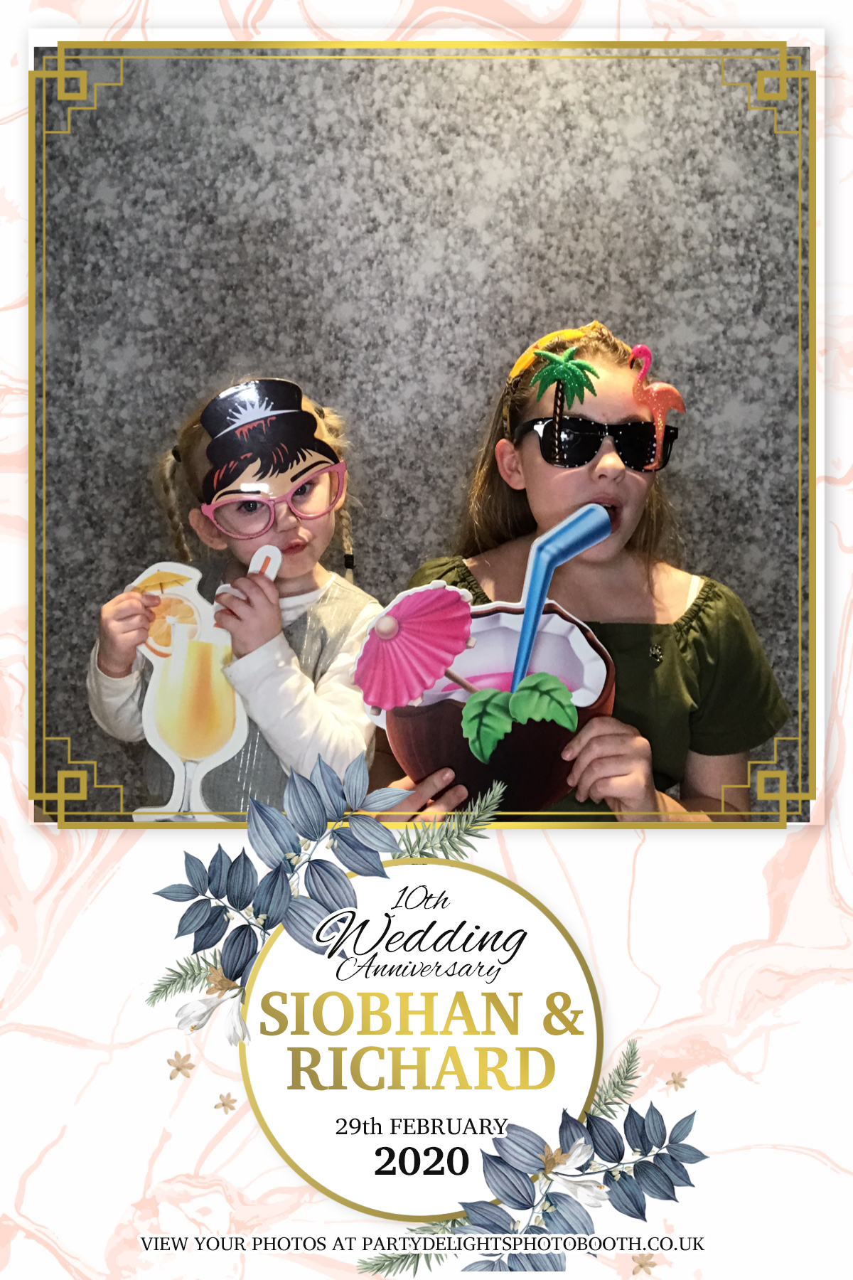 Siobhan and Richards Vow renewal  | View more photos from the event at gallery.partydelightsphotobooth.co.uk/u/PartyDelightsPhotoBooth/Siobhan-and-Richards-Vow-renewal